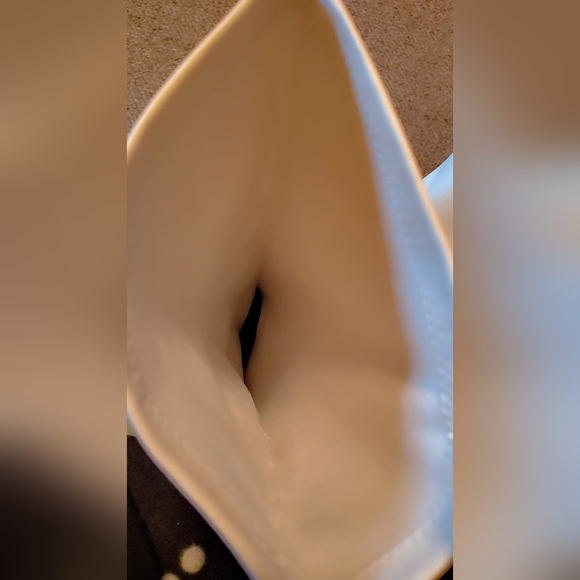 🤍 White Knee-High Block Heel Boots – Size 7 – Excellent Condition 🤍NWOT - Picture 10 of 12